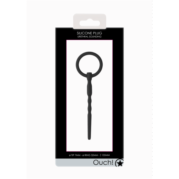 Siliconen Penis Plug - 0,3 / 7 mm - Afbeelding 2