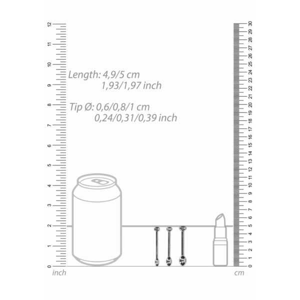 Metal Penis Plug Set - Afbeelding 3