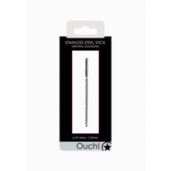 Metaal Beginners Penis Plug - 0.2 / 4 mm - Afbeelding 2