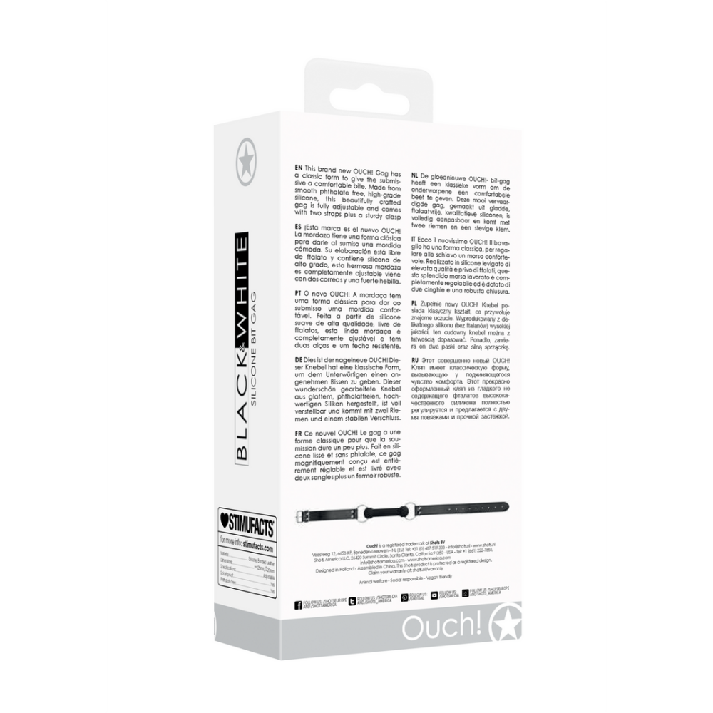 Siliconen Bit Gag - Afbeelding 3