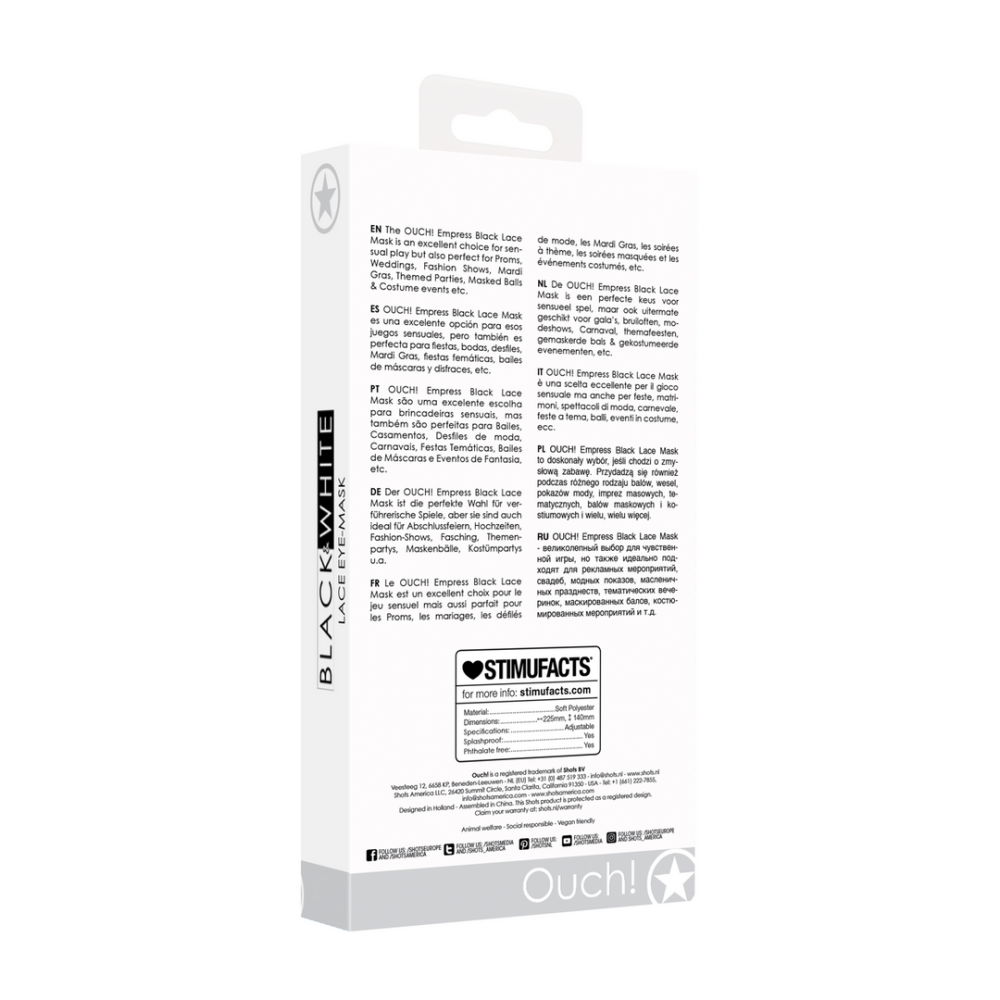 Keizerin - Kanten Masker - Afbeelding 3