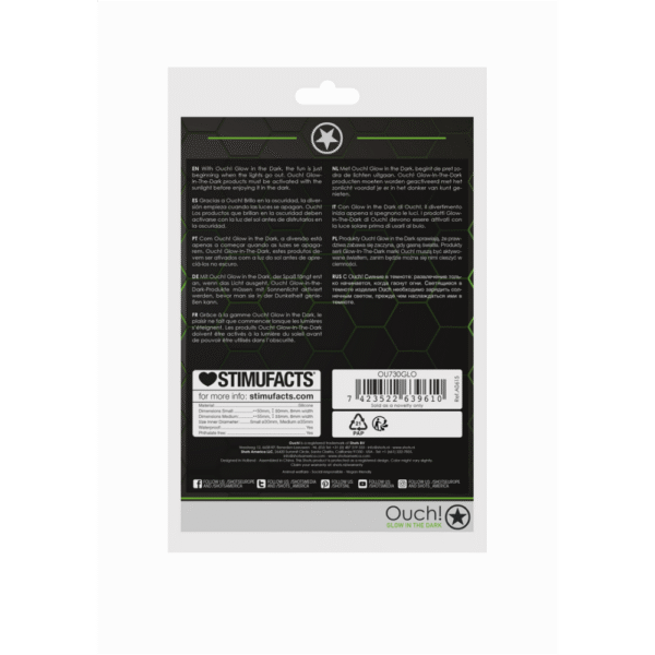 Cockring Set - Glow in the Dark - 2 Stuks - Afbeelding 3