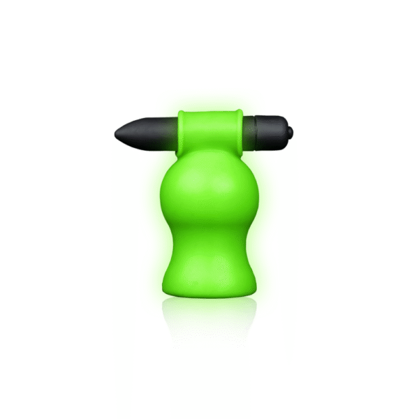 Vibrerende Hoofd Masturbator - Glow in the Dark - Afbeelding 4