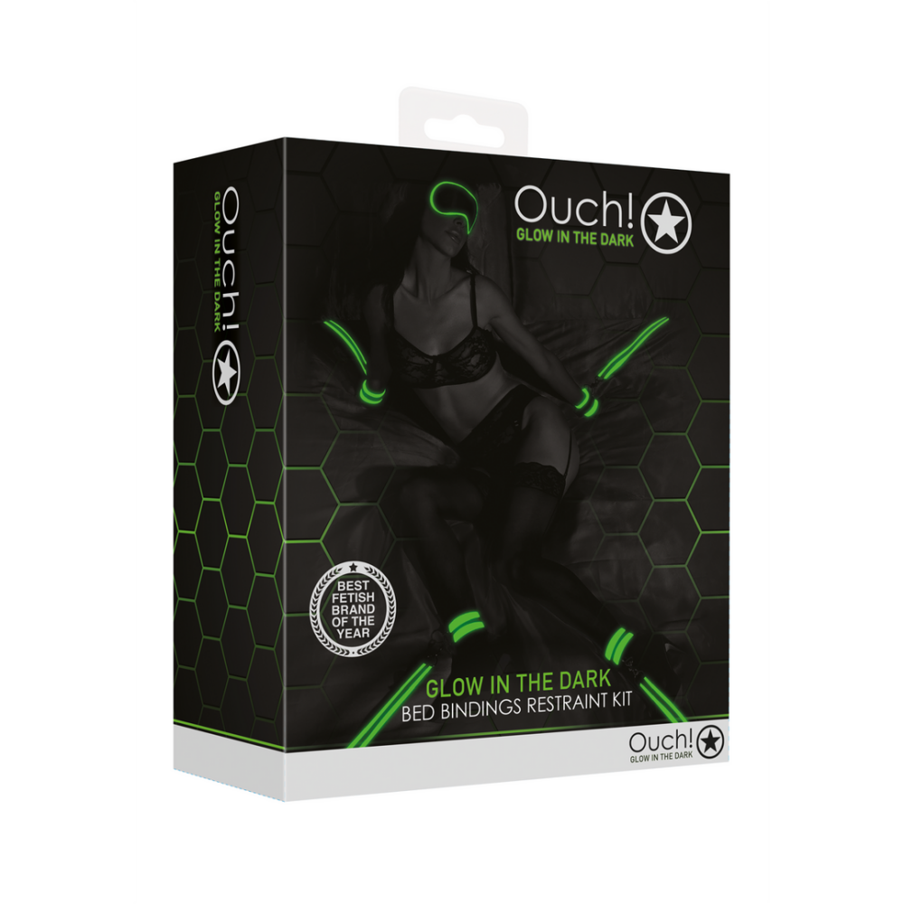 Bevestigingsset voor Bedbindings - Glow in the Dark - Afbeelding 2