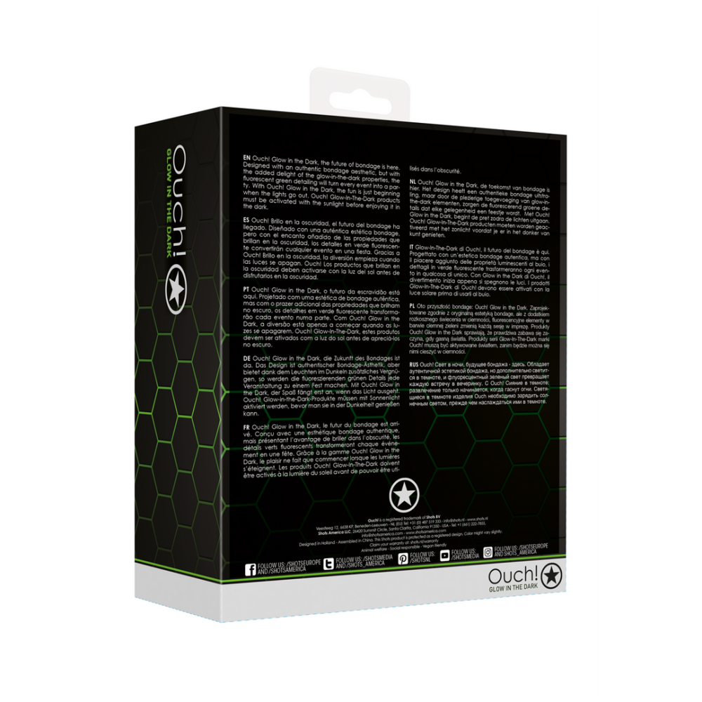 Oogmasker - Glow in the Dark - Afbeelding 3