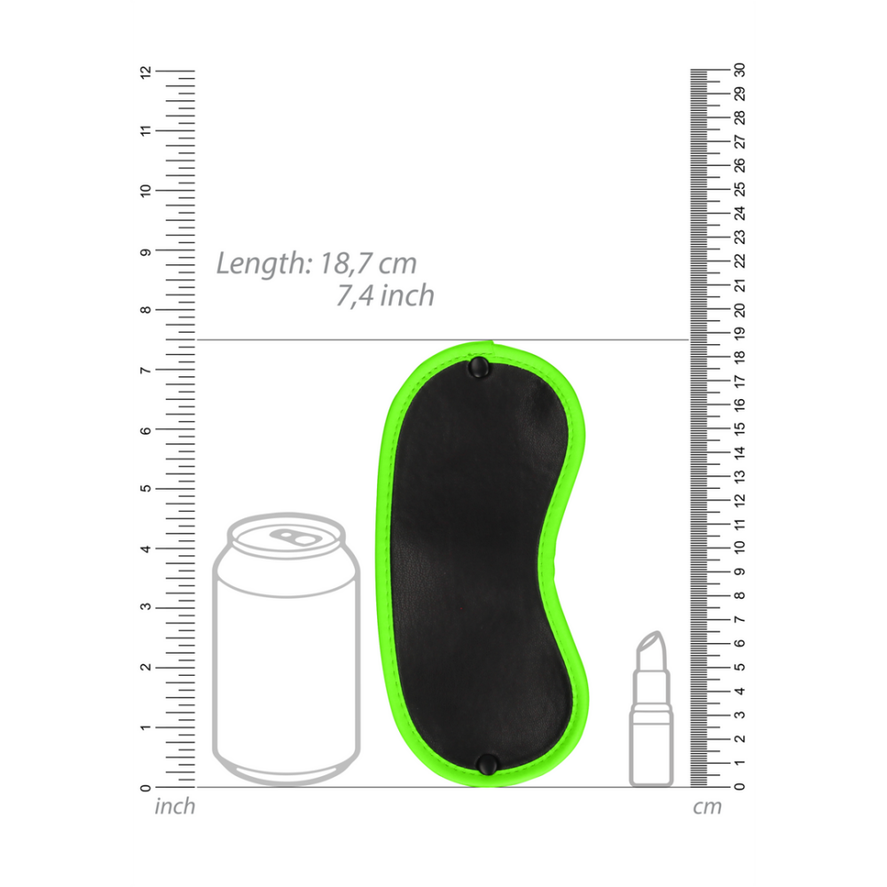 Oogmasker - Glow in the Dark - Afbeelding 5