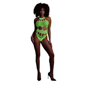 Body met Griekse Halslijn - One Size - Neon Groen