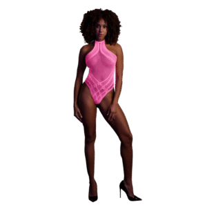 Body met Halternek - One Size - Neonroze