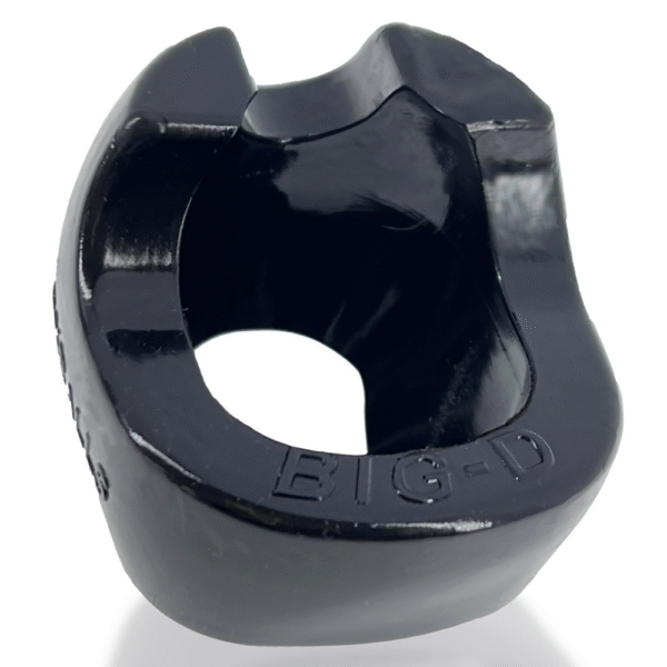 Big-D - Bigger Bulge Cockring met Shaft Grippers - Zwart - Afbeelding 3