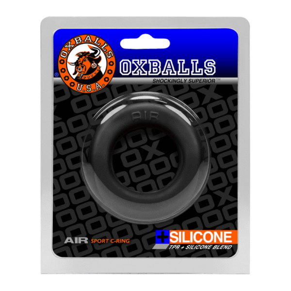 Air - Lichtgewicht Airflow Cockring - Black Ice - Afbeelding 2