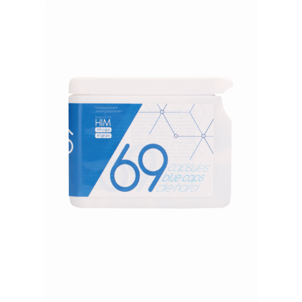 Blauwe Caps Die Hard - Stimulerende Capsules - 69 Stuks