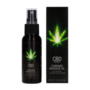 CBD Cannabis Massageolie - 2 fl oz / 50 ml