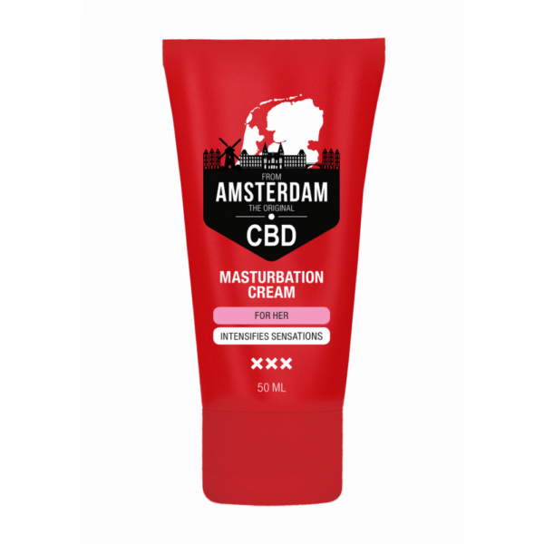 Originele CBD uit Amsterdam - Masturbatiecrème voor Haar - 2 fl oz / 50 ml - Afbeelding 2