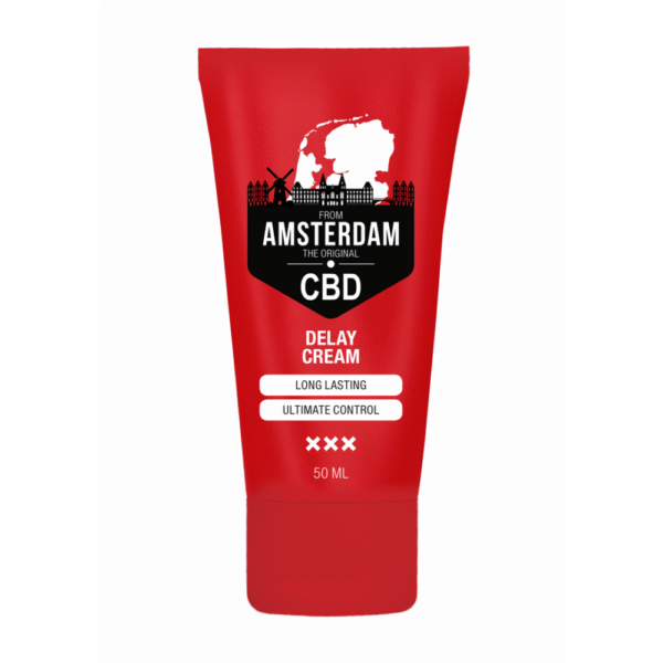 Original CBD uit Amsterdam - Delay Cream - 2 fl oz / 50 ml - Afbeelding 2