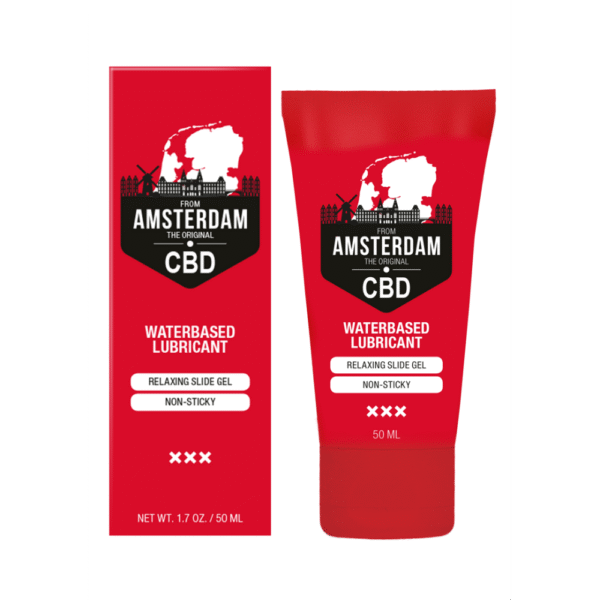 Originele CBD uit Amsterdam - Waterbasis Glijmiddel - 2 fl oz / 50 ml