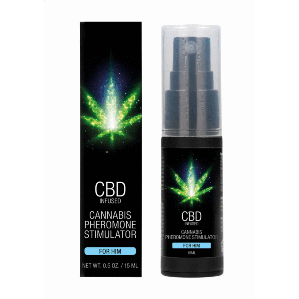 CBD Cannabis Pheromone Stimulator Voor Hem - 0,5 fl oz / 15 ml