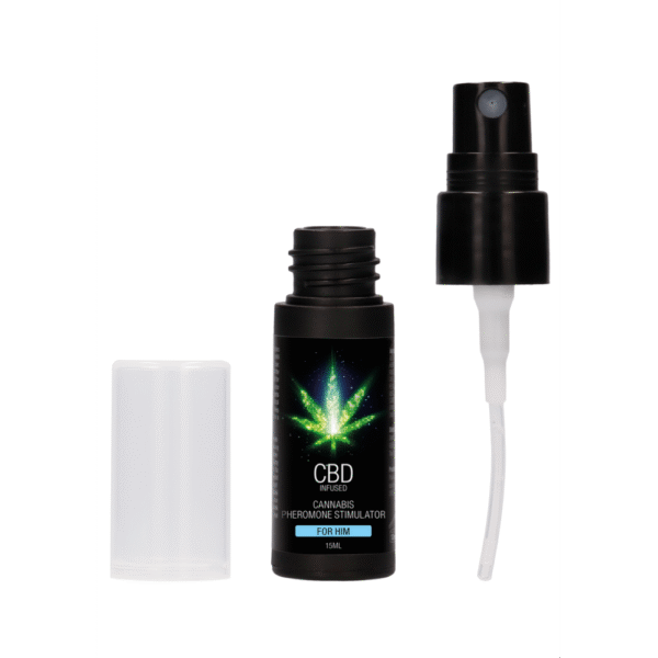 CBD Cannabis Pheromone Stimulator Voor Hem - 0,5 fl oz / 15 ml - Afbeelding 3
