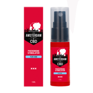 Original CBD Amsterdam Pheromone Stimulator voor Hem - 0,5 fl oz / 15 ml