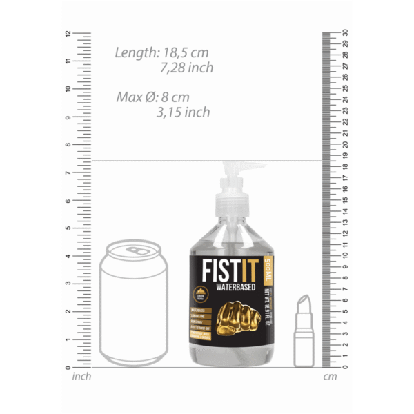 Waterbased glijmiddel - 17 fl oz / 500 ml - Afbeelding 5