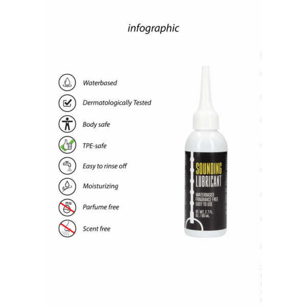 Urethrale Sounding Glijmiddel - 3 fl oz / 80 ml - Afbeelding 3