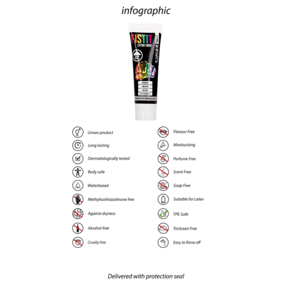 Extra Dikke Glijmiddel - Rainbow - 0,8 fl oz / 25 ml - Afbeelding 3