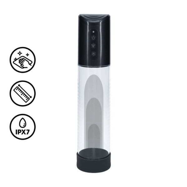 HyperPump - Oplaadbare Penis Pomp - Gun Metal