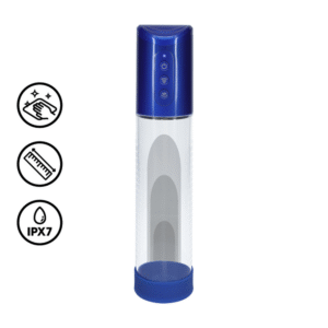 HyperPump - Oplaadbare Penis Pomp - Metallic Blauw