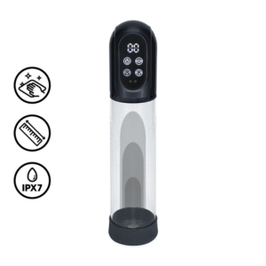 Engage - Automatische Waterdichte Penis Pomp en Masturbator - Gun Metal