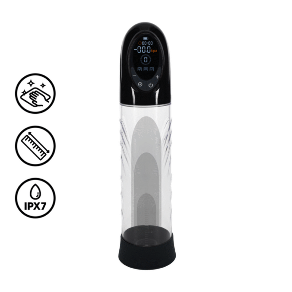 CyberPulse - Automatische Waterdichte Penis Pomp - Zwart