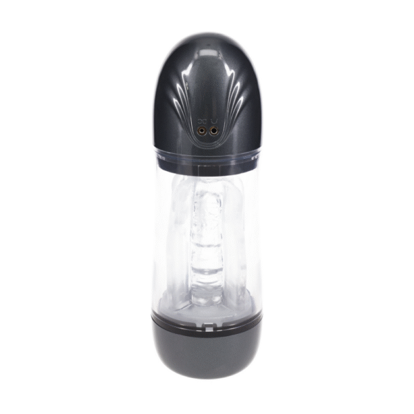 SonicPull - Suction and Vibration Masturbator Pump - Multimedia Enhanced - Gun Metal - Afbeelding 4