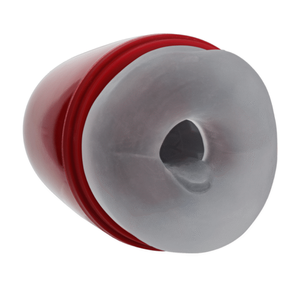 Pulsar - Negative Pressure Suction and Vibration Masturbator Pump - Metallic Red - Afbeelding 3