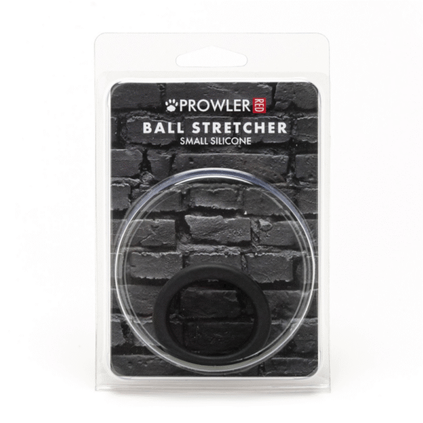 Silicone Ball Stretcher - Klein - Zwart - Afbeelding 2