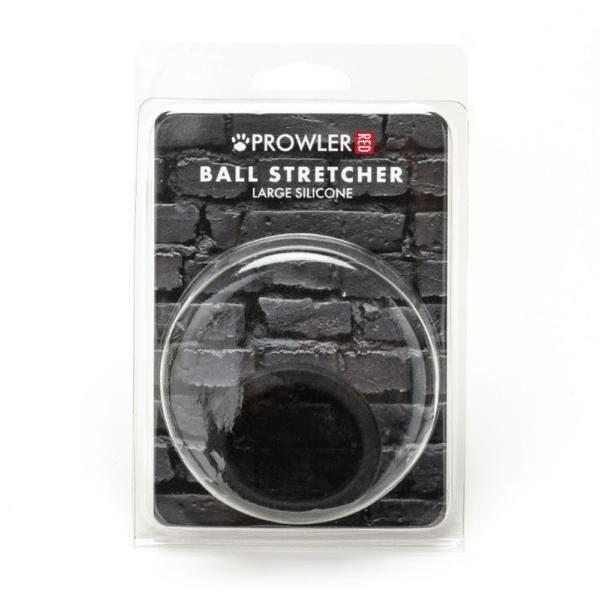 Siliconen Ball Stretcher - Groot - Zwart - Afbeelding 2