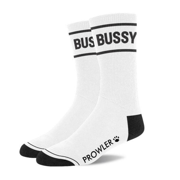 Bussy Sokken - Wit/Zwart