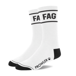 Fag Sokken - Wit/Zwart