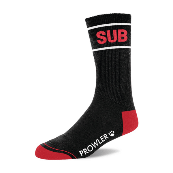 Sub Sokken - Zwart/Rood - Afbeelding 2