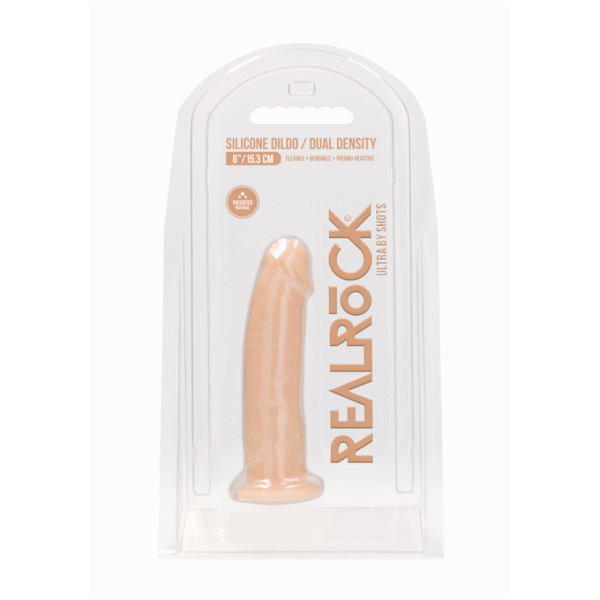 Silicone Dildo zonder Ballen - 6 / 15 cm - Afbeelding 2