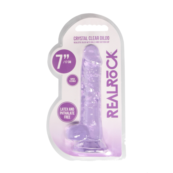 Realistische Dildo met Ballen - 7 / 18 cm - Afbeelding 2