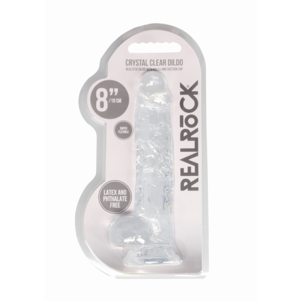 Realistisch Dildo met Ballen - 8 / 21 cm - Afbeelding 2