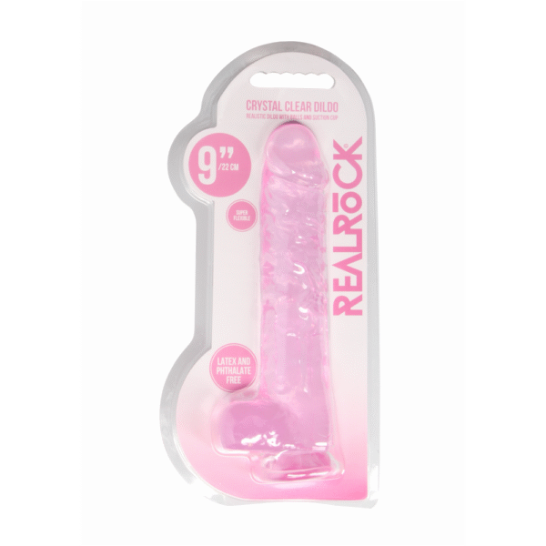 Realistisch Dildo met Ballen - 9 / 23 cm - Afbeelding 2