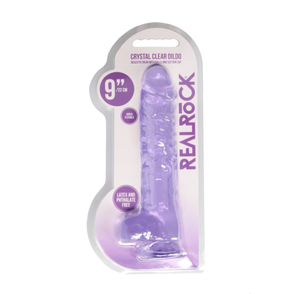Realistisch Dildo met Ballen - 9 / 23 cm - Afbeelding 2