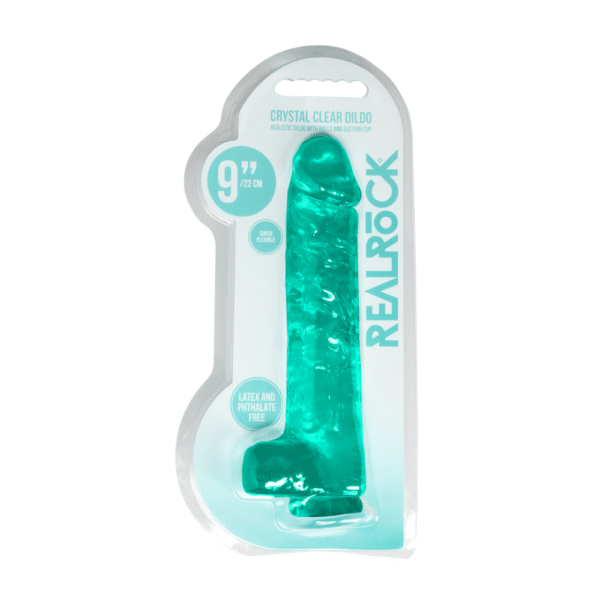Realistisch Dildo met Ballen - 9 / 22 cm - Afbeelding 2