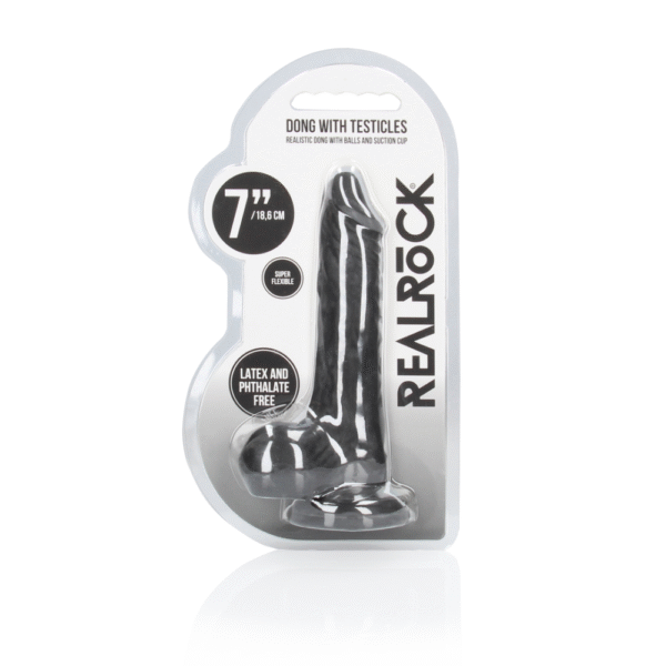 Dong met Testikels - 7 / 17 cm - Afbeelding 2