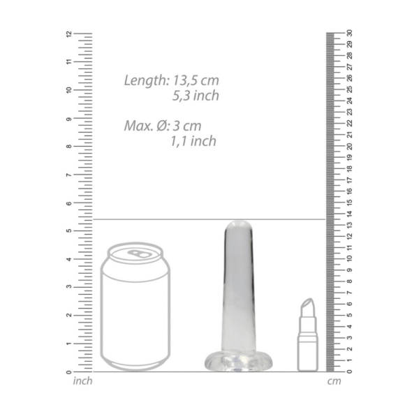 Niet-realistische Dildo met zuignap - 5 / 13,5 cm - Afbeelding 4
