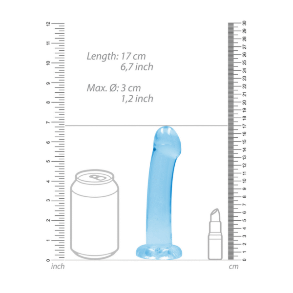 Niet-realistische Dildo met Zuignap - 7 / 17 cm - Afbeelding 4