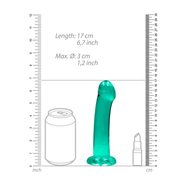 Niet-realistische dildo met zuignap - 7 / 17 cm - Afbeelding 4
