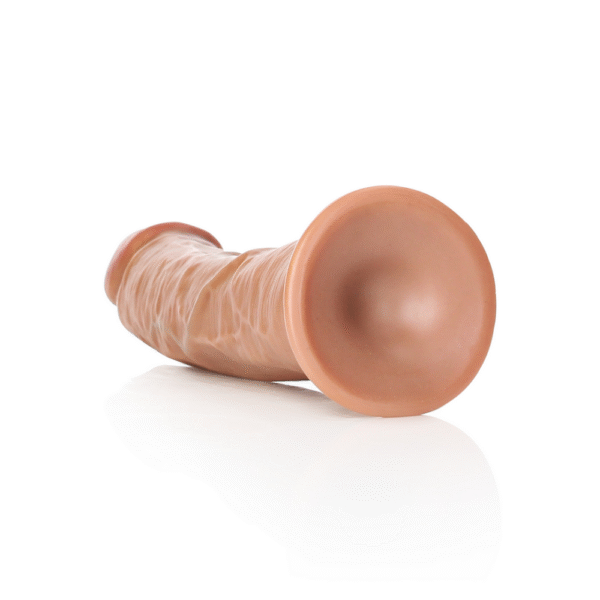 Gebogen Realistische Dildo met Zuignap - 10 / 25,5 cm - Afbeelding 5