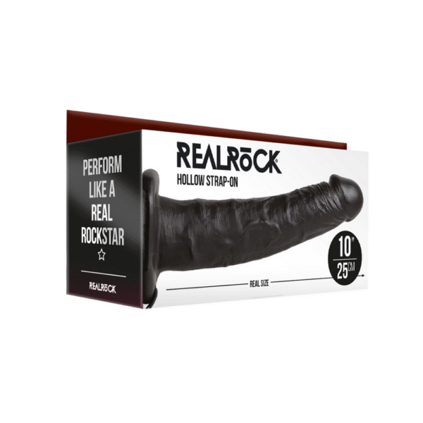 Hollow Strap-On zonder Ballen - 10 / 24,5 cm - Afbeelding 2