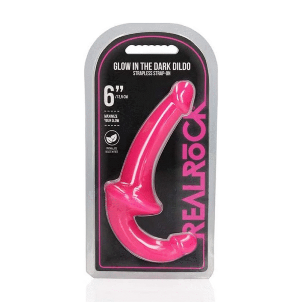 Strapless Strap-On - Glow in the Dark - 6'' / 13,5 cm - Afbeelding 2