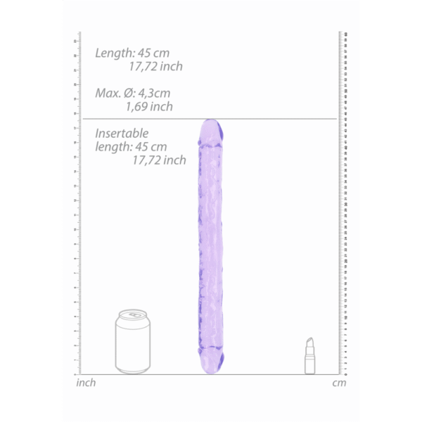Realistische Double Dong - 18'' / 45 cm - Afbeelding 4